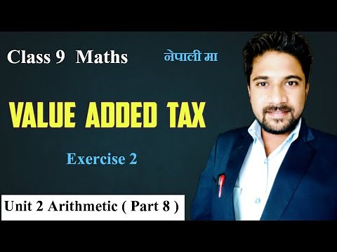 Class 9 Maths Value Added Tax | Chapter 2 VAT | Taxation class 9 | Mind Your Choices
