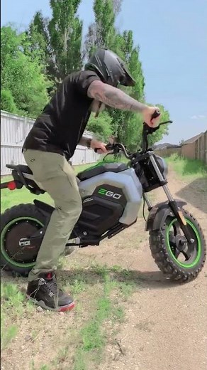 EGO Power+ Electric Mini Bike Review & Test Ride | EGO 56V ARC Lithium Motorbike