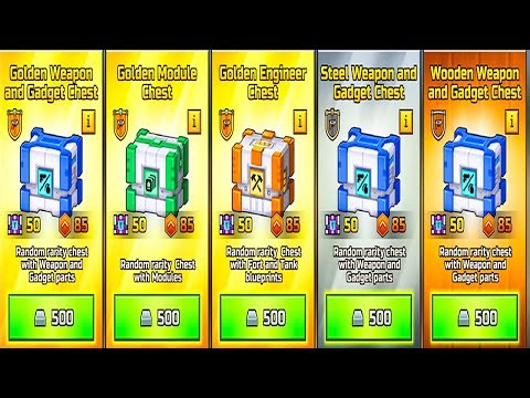 Opening ALL New Clan Chests From 22.4 Update - Pixel Gun 3D