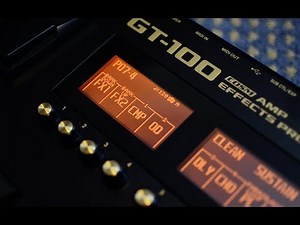 Boss GT100 Multi Effects Demo & 4 Cable Method