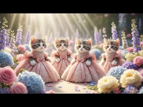 Cutest Cat Dance Ever! 😻 Adorable Cats Dancing in Princess Dresses