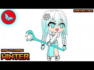 How To Draw Gacha Life Characters - Winter