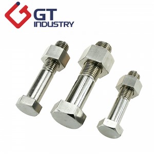 [Hot Item] SS316L M8 M12 M16 M36 Partially/Fully Thread Hex Bolt and Nut