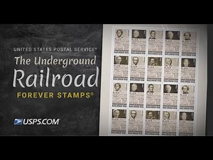 USPS #UndergroundRailroadStamps