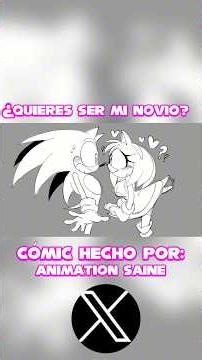 WILL YOU BE MY BOYFRIEND? // SONAMY COMIC // SPANISH FANDUB //