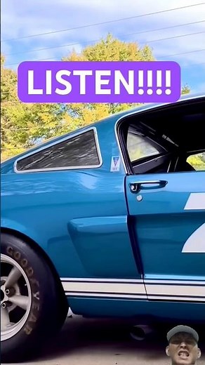 1965 Ford mustang shelby gt350 sound up #automobile #supercar #mopar