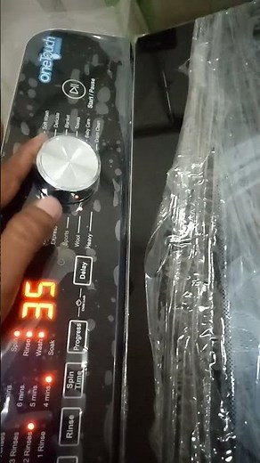 How To operate Haier washing machine fully automatic HWM 120-1678