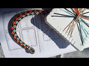 Kumihimo Tutorial Lovely Band Bracelet (ZZ Style) (28 Threads)