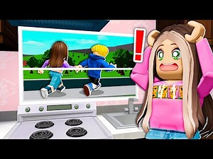 I Caught My TEENAGE Sister SNEAKING OUT With Her BOYFRIEND! (Brookhaven RP)