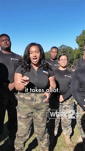43K views · 416 reactions | 2une-In's Mia Monet reported to duty for basic training with the Marines at Baton Rouge's Independence Park to commemorate the 250th anniversary of the Marine Corps. Visit the link in our bio to watch the full story. | WBRZ Channel 2 | Facebook