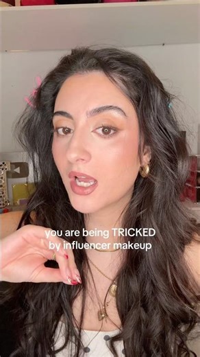 You are being TRICKED by influencer makeup tutorials!😭💄 #realskintexture #makeuptutorial