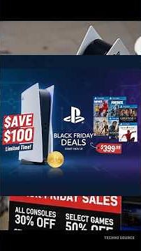PS5 Black Friday Sale, Price Drops $100, Best Deal of the Year Revealed