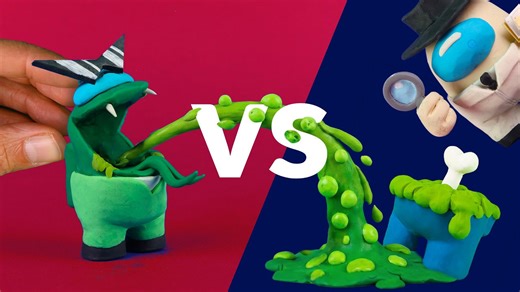 I built Among Us in real life (it actually melts!)