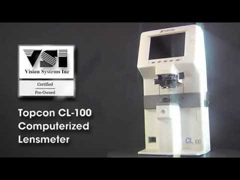 Topcon CL-100 Computerized Lensmeter