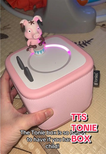 A tonie box is very popular for my baby! Links above #toniebox #babyplay #babytiktok #babytok