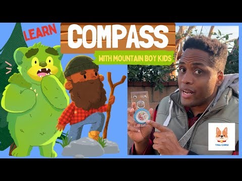 We're lost! How to read a compass| For Kids nature and Learning