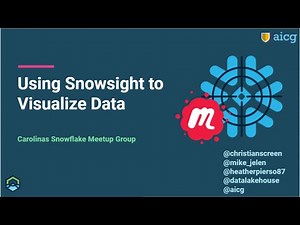 Using Snowsight to Visualize Data