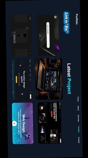 Animated portfolio website HTML | CSS | JS #JavaScript #html #css #animation #coding #ai #js #web