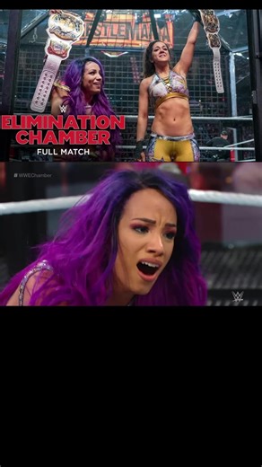 The inaugural WWE Women’s Tag Team Champions are crowned in an Elimination Chamber 2019 Match featuring The Boss ‘n’ Hug Connection Carmella & Naomi The IIconics The Riott Squad and Fire and Desire #wwe #eliminationchamber #viralvideo #wwetiktok #tagteam Part 4 @WWE