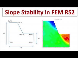 Slope Stability using FEM || RS2/ Phase 2 Slope Stability Analysis || Strength Reduction Method ||