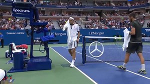 59K views · 1.9K reactions | Four sets of fun! Highlights from Roger Federer vs Damir Dzumhur. | US Open Tennis Championships | Facebook