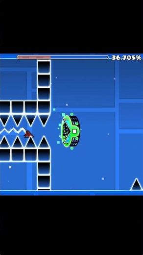 Geometry Dash Spam Challenge (Ignore my fan and click audio) #gamingshorts #geometrydash #gd