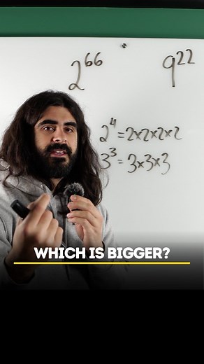 Neil Trivedi | MyEdSpace on Instagram: "Which Of These Numbers Do You Think Is Bigger?👀 [Which number is bigger, Maths quiz, tricky maths questions, maths questions, bases, indices, powers, mathematics, MyEdSpace, NeilDoesMaths, Noice]"