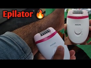 PHILIPS Epilator BRE 235 Unboxing & Honest review l How to used PHILIPS Epilator