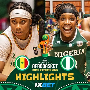 🇳🇬 Nigeria survived a hard-fought test, beating arch rivals Senegal to advance to the #AfroBasketWomen' final for the fifth time in a row! 🤯 🔥 Team Nigeria Basketball x #LeadWithLegacy | 1XBET Highlights | FIBA Women's AfroBasket