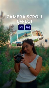I’m constantly using Dynamic Link between Adobe Premiere Pro and After Effects to easily add VFX into my social content. Here’s how I created this camera scroll effect using @adobecreativecloud. Try it out for yourself! :) #adobepartner #vfx #filmmaking | Celina Bhandari