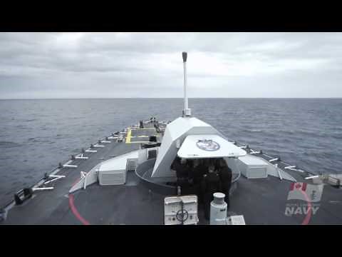 HMCS Montréal - HCM FELEX Sea Trials