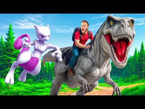 I FINALLY Tamed a T-REX in Pokémon ARK