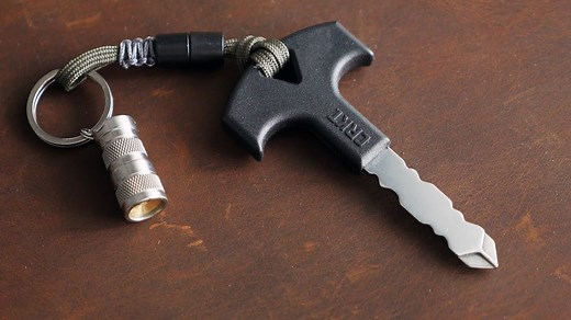 DIY Paracord Quick Release Key Chain + CRKT Tactical Key Review