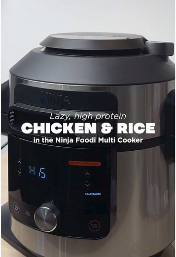 Too busy to cook? This one-pot chicken & rice in the Ninja Foodi Multi Cooker has protein, carbs, and healthy fats to keep you going. Quick, easy, and meal-prep friendly—no stress, just good food. 🍚🙌 One-Pot Garlic Butter Chicken & Rice in the Ninja Foodi Multi Cooker Ingredients: -4 boneless, skinless chicken thighs (or breasts) -1 cup long-grain white rice -1 ½ cups chicken broth -3 cloves garlic, minced -2 tbsp unsalted butter -1 tsp salt -½ tsp black pepper -½ tsp paprika (optional) -½ tsp