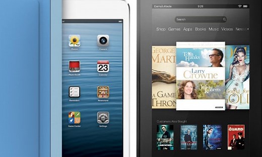 iPad mini and Amazon Kindle Fire – video review