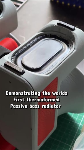 Innovative 3D Printed Passive Bass Radiator