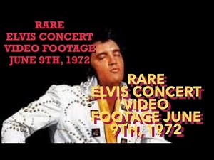 RARE Elvis Presley concert video footage June 9th, 1972 Madison Square Garden + #Elvis MYSTERY item