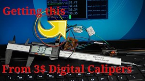 Digital Caliper via USB (Vernier) for DRO - Just 3$ - PCBurn