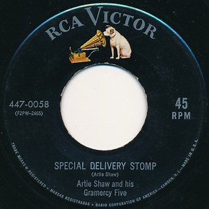 Artie Shaw And His Gramercy Five - Special Delivery Stomp / Summit Ridge Drive