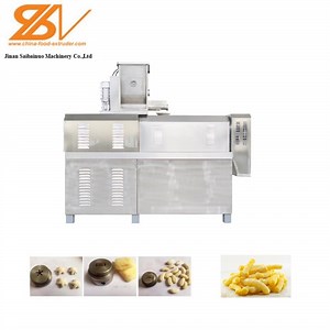 [Hot Item] Automatic Puff Snack Food Extruder Corn Snack Double Screw Extruder