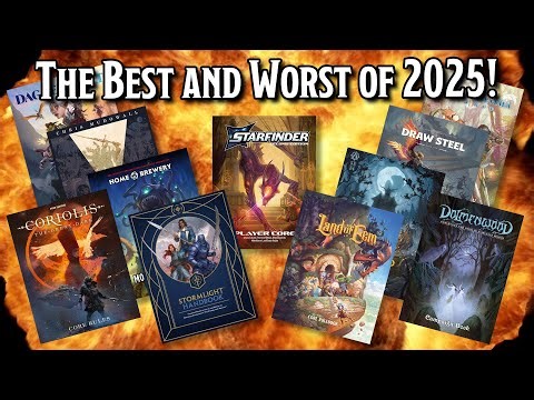 The Best and Worst TTRPGs of 2025