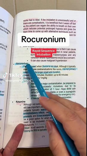 Rocuronium in Rapid Sequence Intubation Explained