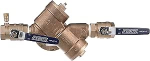 Febco 0683009 LF825Y-QT RP Lead Free Reduced Pressure Zone Assembly, 1-1/2"