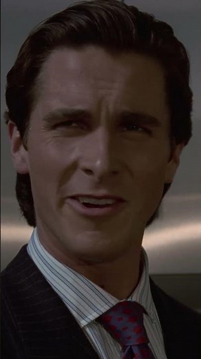 Patrick Bateman Clip "Maybe. I Dont Know. Not Really." | American Psycho #shorts #movie #meme