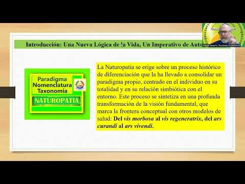 PONENCIA 1: Ciencia y Profesión Naturopática: El Salto Paradigmático: Del Vis Morbosa al Vis Regerat
