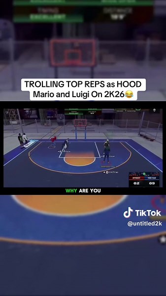 Best 6’11 Luigi Build Destroys TOP REPS😭🔥 #nba2k #nba2ktiktok #nba2k26