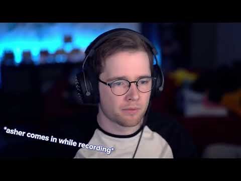 Asher Saying "Hello Daddy" To DanTDM While DanTDM Was Recording A Video