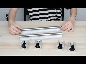 2set linear rail SBR12 300 350 400 450 500 550 600 700 800 900 1000mm 2pcs linear guide SBR12 + 4pc
