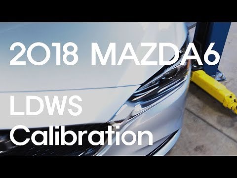 2018 Mazda 6 Lane Departure Warning System (LDWS) Calibration with Scan Tool