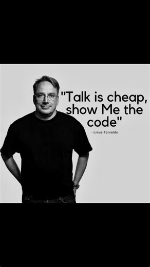 Code.hub | Ideas are everywhere. Execution is rare. Talk is cheap — show me the code." 💻🔥 . . #coding #programming #softwaredeveloper #linux... | Instagram